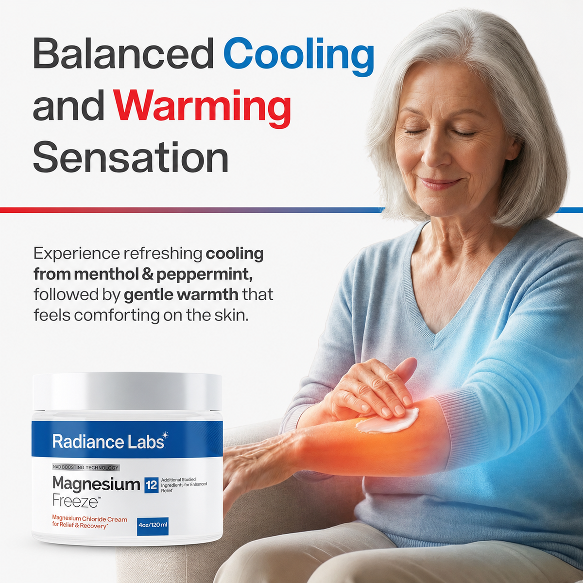 Magnesium Freeze Moisturizing Body Cream